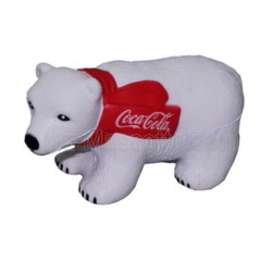 Fabricant antistress ours polaire coca