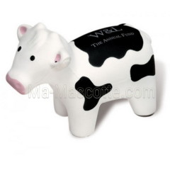 Balle antistress sur mesure en forme de vache