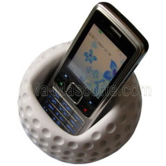 Antistress balle de golf support de téléphone