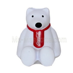 Antistress ours polaire coca cola
