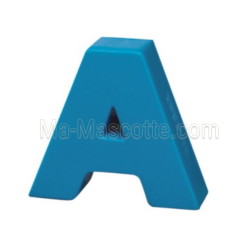 Lettre A en mousse anti-stress