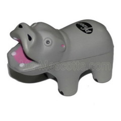 Antistress personnalisé hippopotame