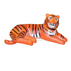 Tigre allongé en mousse antistress