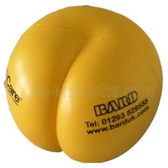 Antistress en forme de fruit avec logo