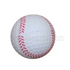 Anti stress balle baseball personnalisation logo