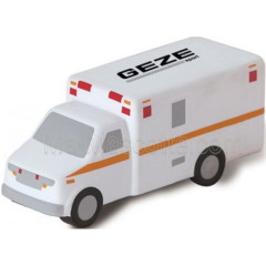 Antistress véhicule ambulance mousse