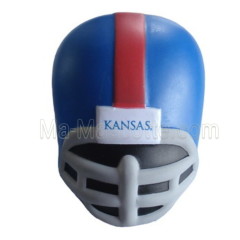 Balle antistress en forme de casque de football