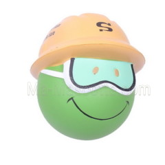 Antistress personnage casque chantier