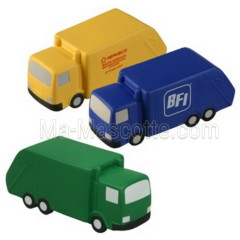 Antistress camion poubelle mousse