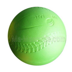Antistress balle baseball verte sur mesure
