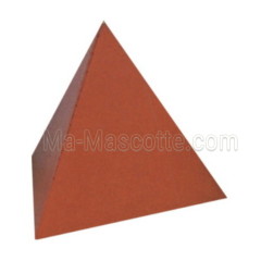 Anti-stress en mousse en forme de pyramide