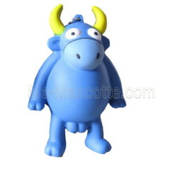 Antistress sur mesure personnage vache bleue