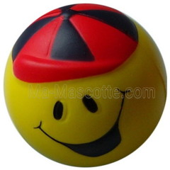 Balle antistress personnalisée smyley