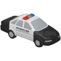 Voiture de police en mousse antistress