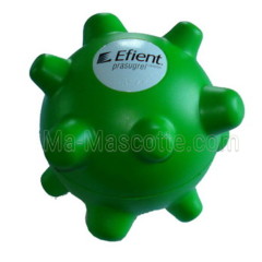 Balle anti-stress en forme de virus ou microbe
