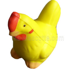 Antistress de poulet ou cas en mousse antistress