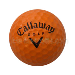 Balle de golf oranger anti-stress