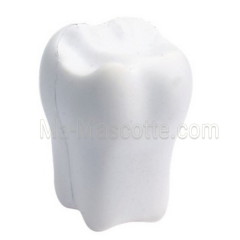 Antistress en forme de dent en mousse