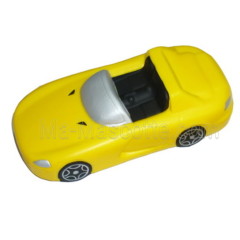 Antistress voiture cabriolet jaune de sport