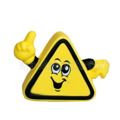 Antistress panneau signalisation triangulaire