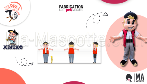 mascotte sur mesure personnage zarpai