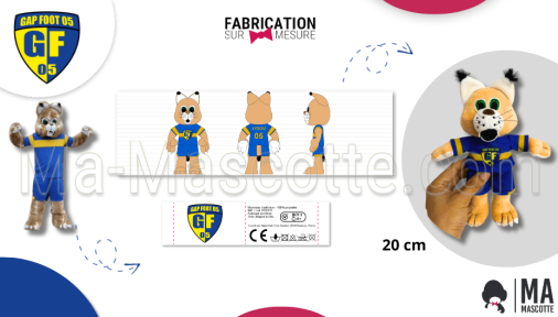 peluche sur mesure lynx gf38