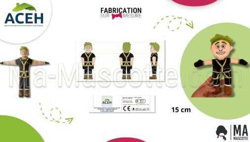 peluche sur mesure personnage aceh