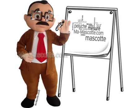Custom Made professor Mascot Costume (custom made character mascot).