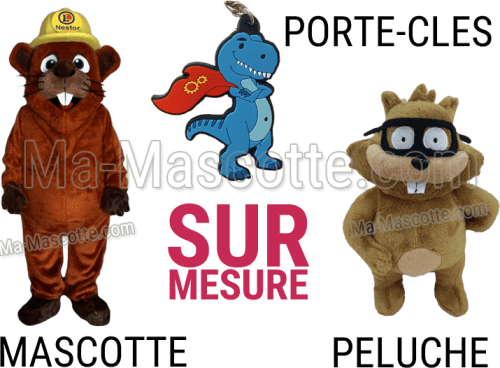 Fabrication Sur Mesure Mascotte, Peluches, Porte Clés (goodies sur mesure).