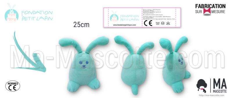 Fabrication Peluche Sur Mesure lapin (peluche animal sur mesure).