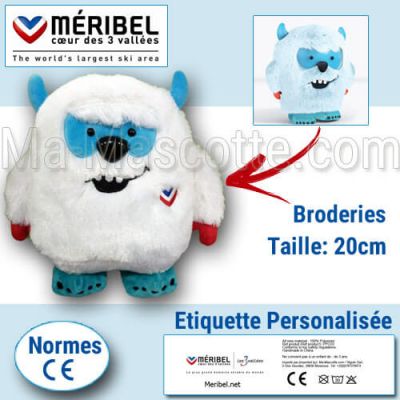 Fabrication Peluche Sur Mesure yeti YOONI (peluche animal sur mesure). Fabrication Peluche Sur Mesure yeti YOONI (peluche animal sur mesure).