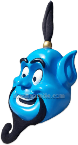 tête mascotte résine génie alladin tête mascotte résine génie alladin