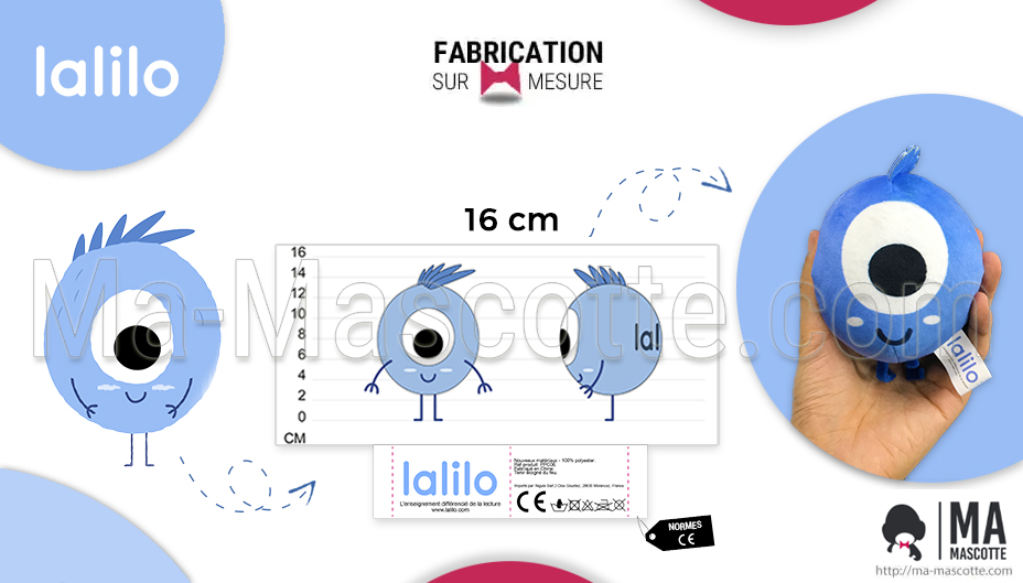 Fabrication Peluche Sur Mesure Oeil (peluche sur mesure).
