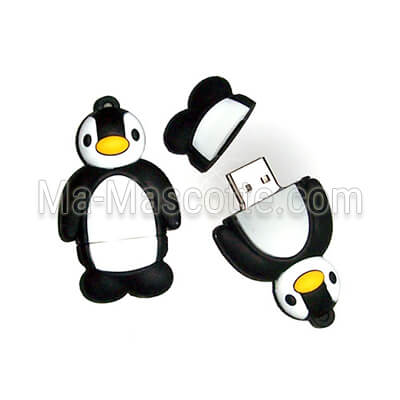 exemple clés-usb sur mesure pingouin