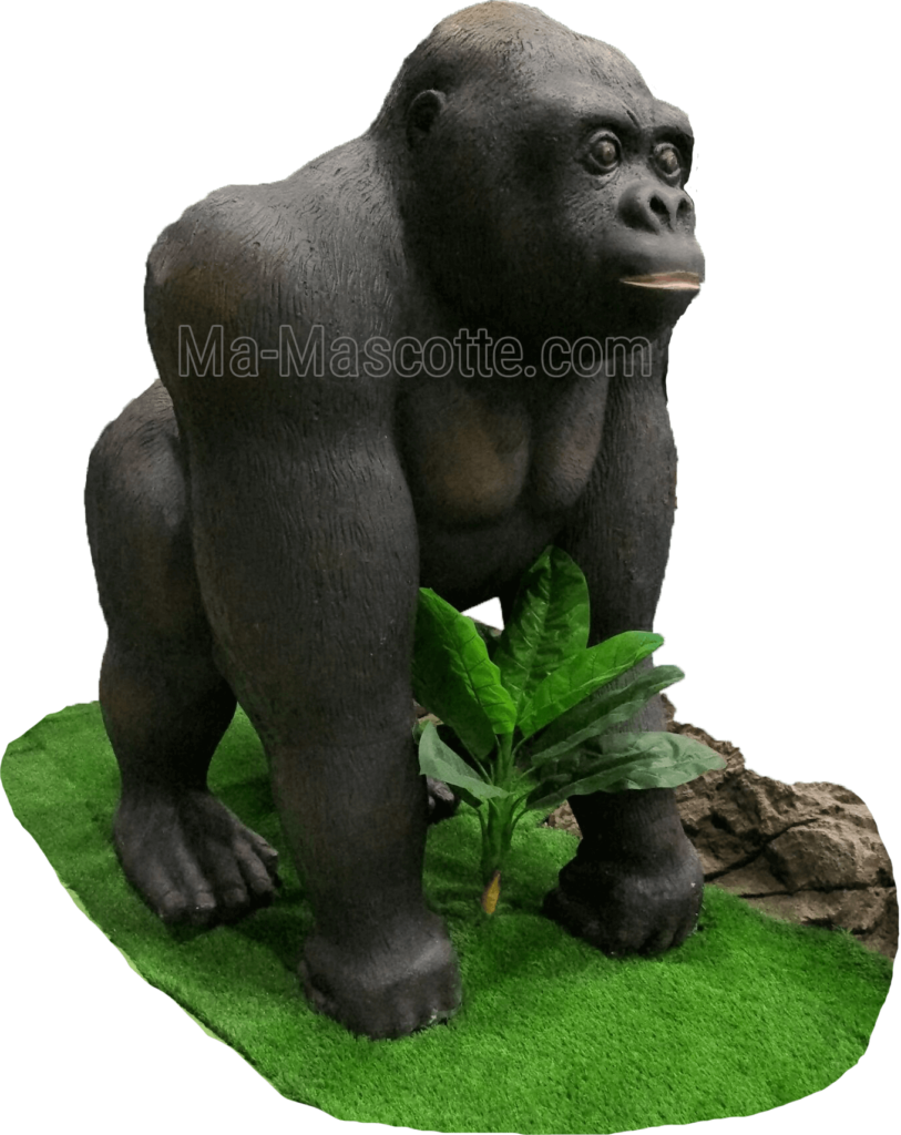 Custom Made Resin Animal Monkey Sculpture (Giant statues, giant figurines, custom 3D sculpture) figurine.