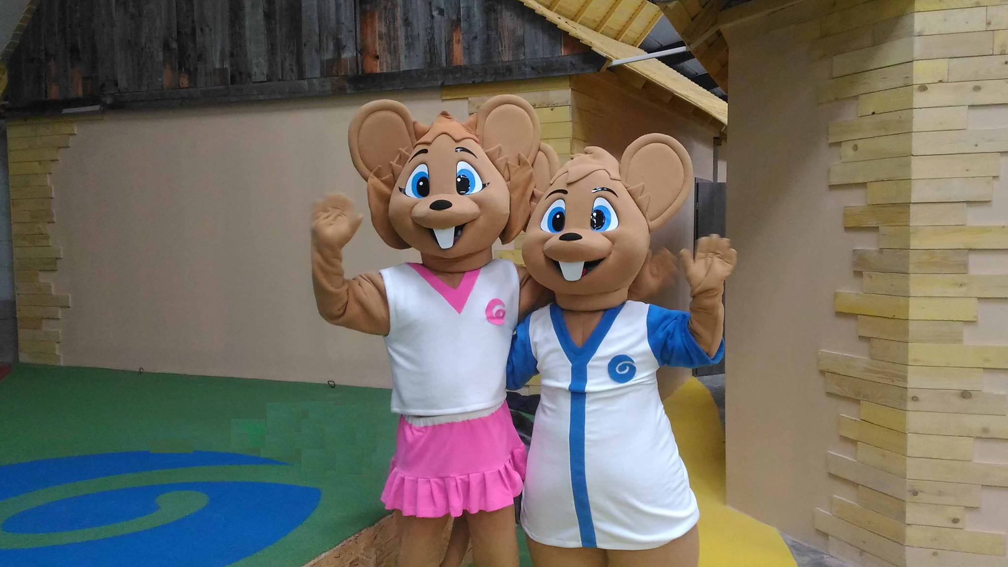 mascotte souris sur mesure parc attraction