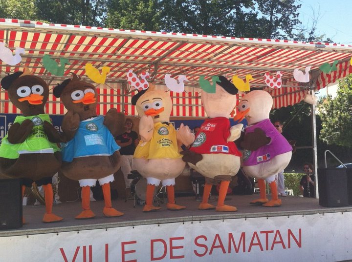 mascotte canard tour de france