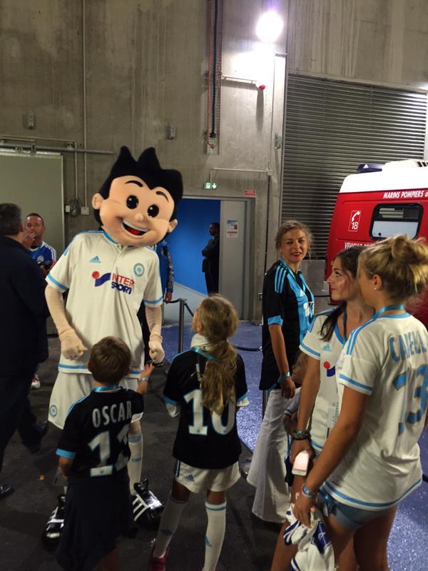 mascotte marseille intersport