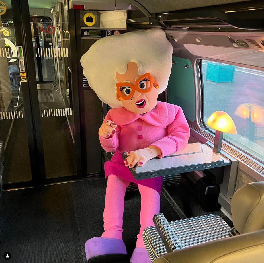 mascotte monique TGV