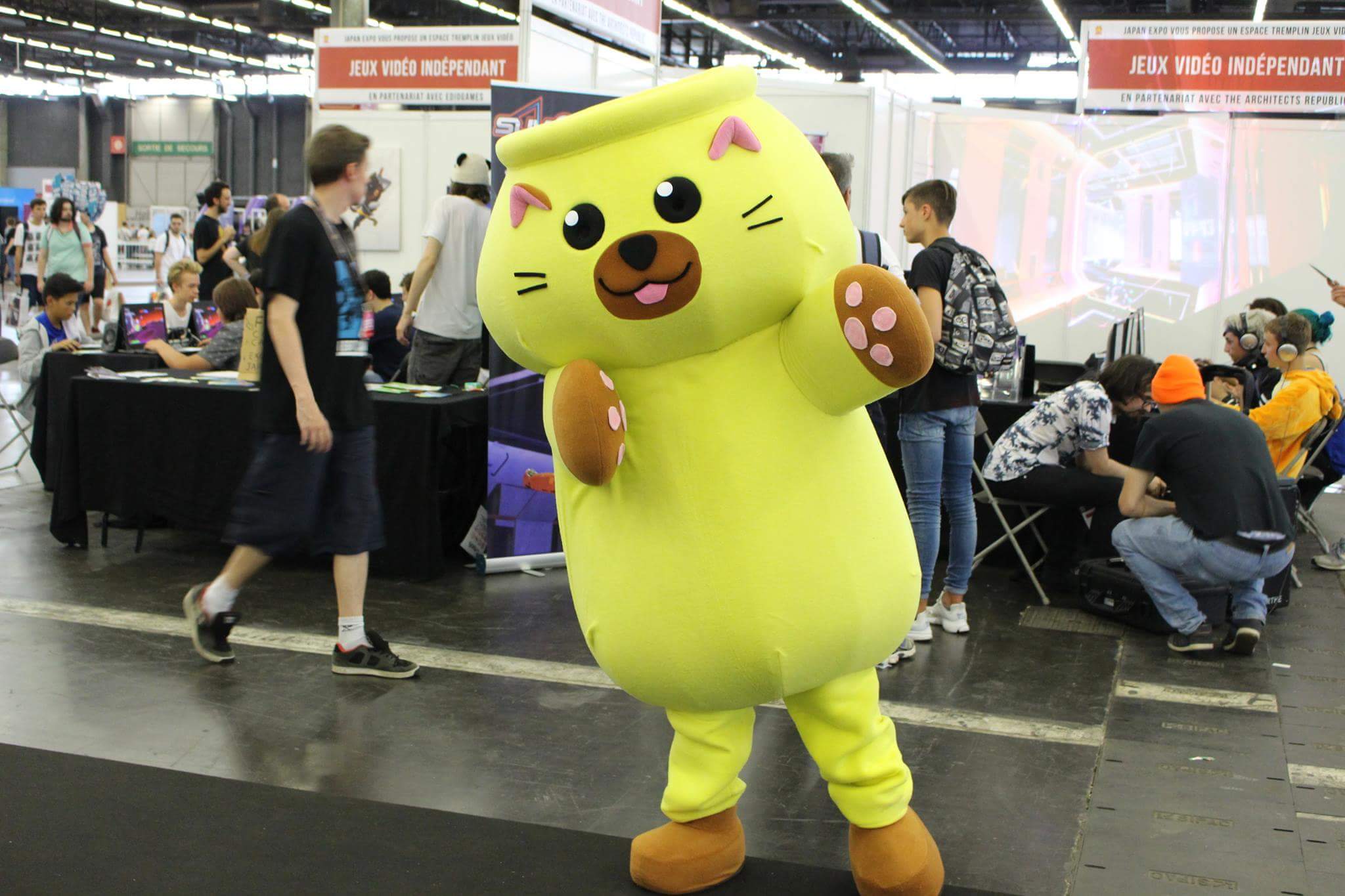 mascotte ours jeux vidéo indépendant