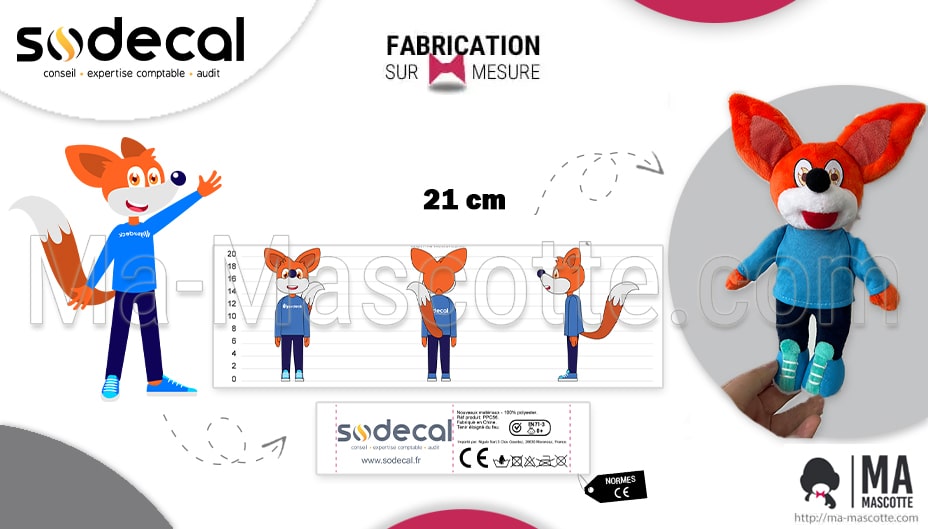 fabricant et revendeur de peluches sur mesure sodecal