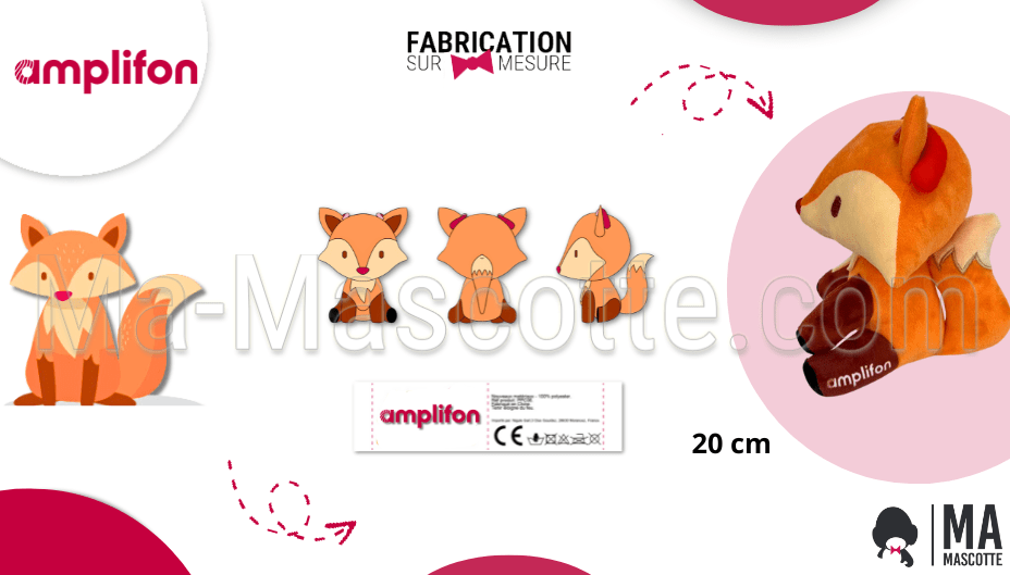 peluche-sur-mesure-renard-amplifon